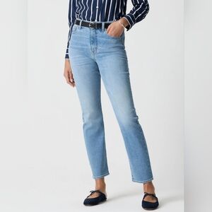 J. Crew Stovepipe Jeans Womens Sz 29 Signature Stretch+ High Rise Retail $128